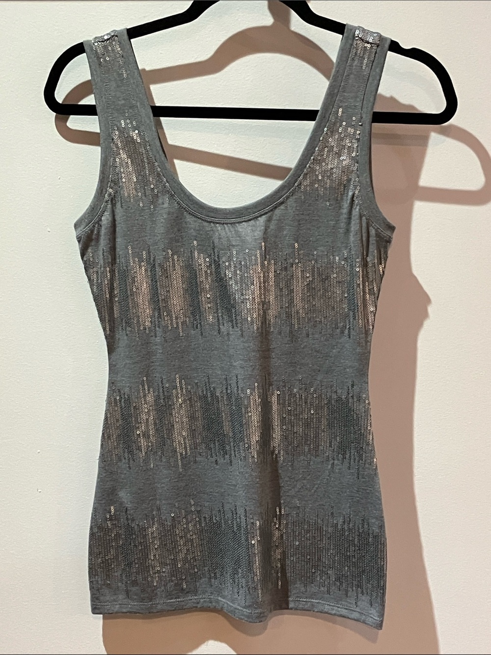 EUC BCBG sequined tank | Size Small